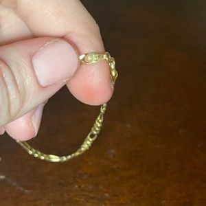 Solid 10kt gold bracelet
